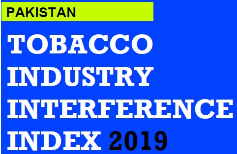 Pakistan Tobacco Industry Interference Index 2019